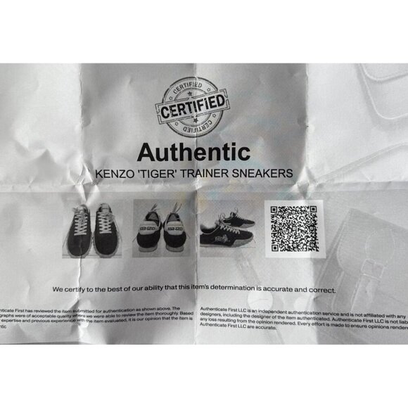 Kenzo Move Sneakers Red and Pink Retro Style with Tiger Patch Womens Size 38 - Picture 9 of 9